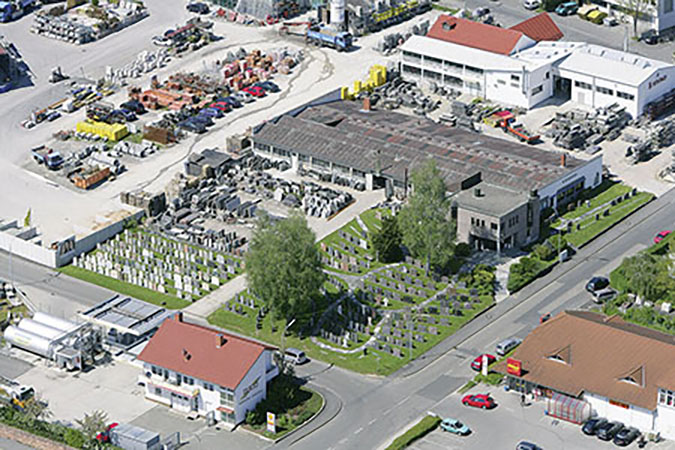 Unser Firmengelände in den 2010ern